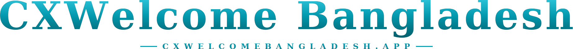 CXWelcome Bangladesh logo